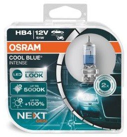 Žárovka Osram HB4, Cool Blue Intense Next. Gen. 9006CBN-HCB