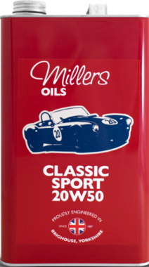 Motorový olej Millers Oils Classic Sport 20W-50, 5L
