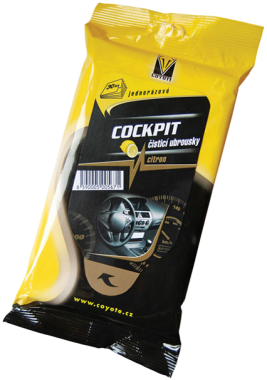Coyote Ubrousky Cockpit - citron, 30ks