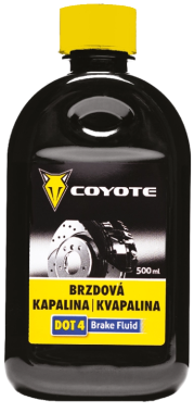 Coyote brzdová kapalina DOT 4, 500ml
