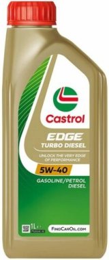 Motorový olej Castrol EDGE Titanium Turbo Diesel 5W-40, 1L