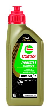 Motorový olej Castrol Power 1 Ultimate 4T 10W-50, 1L