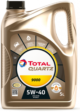 Motorový olej Total Quartz 9000 5W-40, 5L