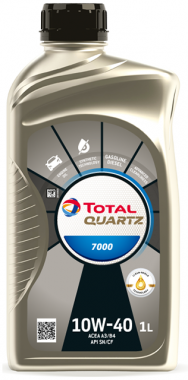 Motorový olej Total Quartz 7000 10W-40, 1L