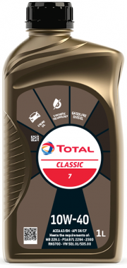 Motorový olej Total Classic 7 10W-40, 1L