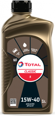 Motorový olej Total Classic 5 15W-40, 1L