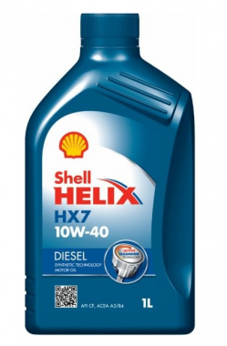Motorový olej Shell Helix Diesel HX7 10W-40, 1L