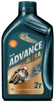 Motorový olej Shell Advance Ultra 2T, 1L