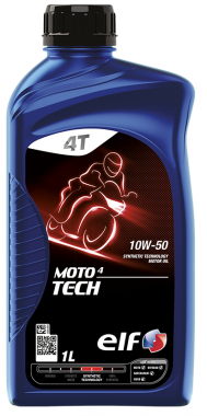 Motorový olej Elf Moto 4 Tech 10W-50, 1L