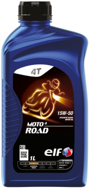 Motorový olej Elf Moto 4 Road 15W-50, 1L