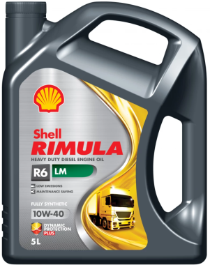 Motorový olej Shell Rimula R6 LM 10W-40, 5L