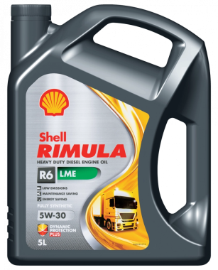 Motorový olej Shell Rimula R6 LME 5W-30, 5L