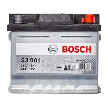 Autobaterie Bosch S3, 12V, 41Ah, 360A, S3 001