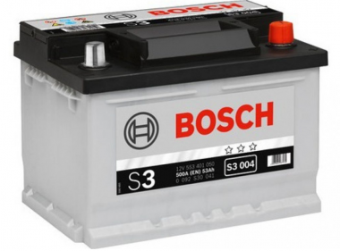 Autobaterie Bosch S3, 12V, 53Ah, 470A, S3 004