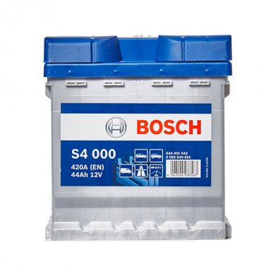 Autobaterie Bosch S4, 12V, 44Ah, 420A, S4 000