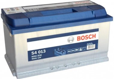 Autobaterie Bosch S4, 12V, 95Ah, 800A, S4 013