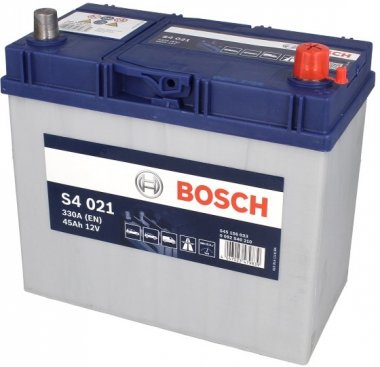 Autobaterie Bosch S4, 12V, 45Ah, 330A, S4 021