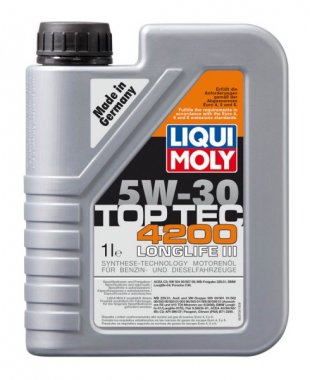 Motorový olej Liqui Moly Top Tec 4200 5W-30, 1L