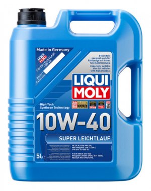 Olej motorový Liqui Moly Super Leichtlauf 10W-40, 5L