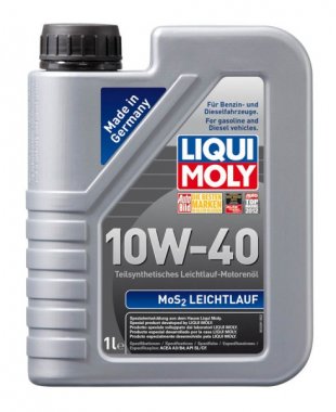 Motorový olej Liqui Moly MoS2 Leichtlauf 10W-40, 1L