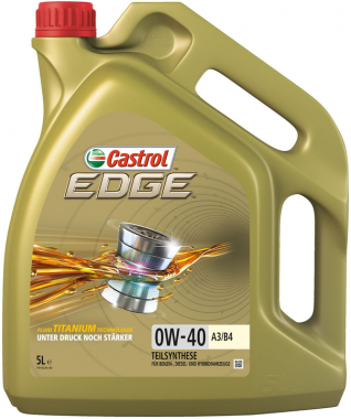 Motorový olej Castrol EDGE Titanium A3/B4 0W-40, 5L