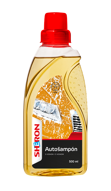 Sheron Autošampón s voskem 500 ml