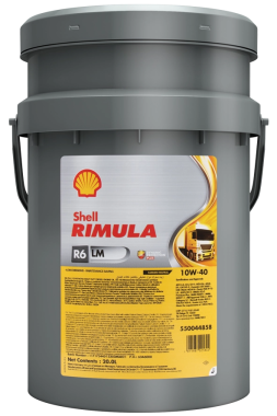 Motorový olej Shell Rimula R6 LM 10W-40, 20L