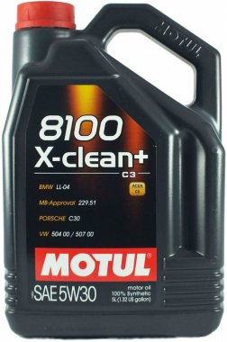 Motorový olej Motul 8100 X-CLEAN+ 5W-30, 5L