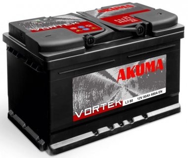 Autobaterie Akuma Vortek 12V, 65Ah, 570A, L2 65
