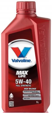 Motorový olej Valvoline MaxLife Synthetic 5W-40, 1L