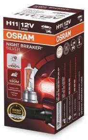 Žárovka Osram H11, Night Breaker Silver 64211NBS