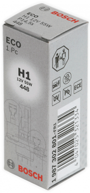 Žárovka Bosch H1, Eco WS 1987302801