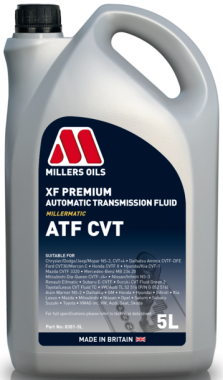 Převodový olej Millers Oils XF Premium ATF CVT, 5L