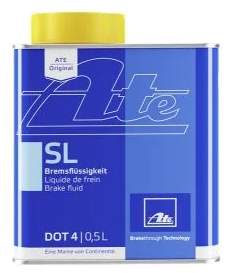 Brzdová kapalina ATE SL DOT 4, 500ml