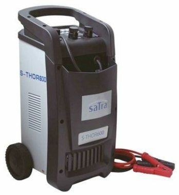 Nabíječka autobaterií - startovací zdroj, 12V a 24V, 500A - SATRA S-THOR600