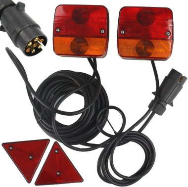 Sada světel pro přívěsný vozík s magnetem MAR-POL M02035