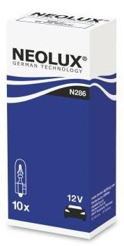 Žárovka Neolux, W1,2W, N286