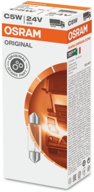 Žárovka Osram C5W, Original 6423