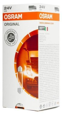 Žárovka Osram C5W, Original 6424