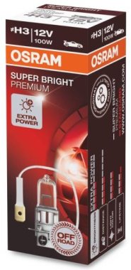 Žárovka Osram H3, Super Bright Premium 62201SBP