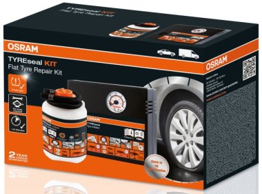 Těsnící prostředek-set, Set těsnění pneumatik Osram, TYREseal KIT OTSK4
