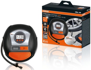 Digitální tester pneumatik Osram, TYREinflate Connect 650 OTIC650