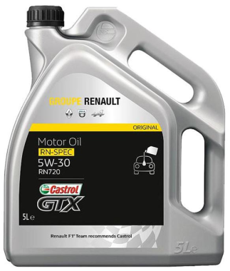 Motorový olej Castrol GTX RN-SPEC RN 720 5W-30, 5L