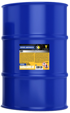 Chladící kapalina Coyote Antifreeze G11, 200L