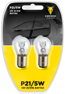 Žárovka Coyote P21/5W, Vision