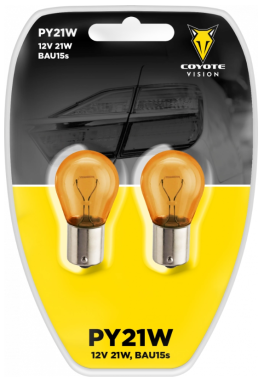 Žárovka Coyote PY21W, Vision