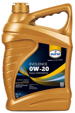 Motorový olej Eurol Evolence 0W-20, 5L