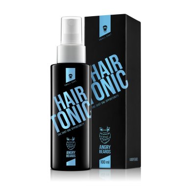 Angry Beards Hair shot - Tonikum na vlasy, 100ml