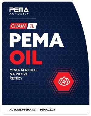Olej na řetězy motorových pil PEMA CHAIN, 1L