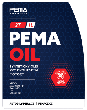 Motorový olej PEMA 2T, 1L